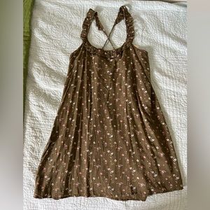 NWT Junior’s SO Ruffle Strap Swing Mini dress